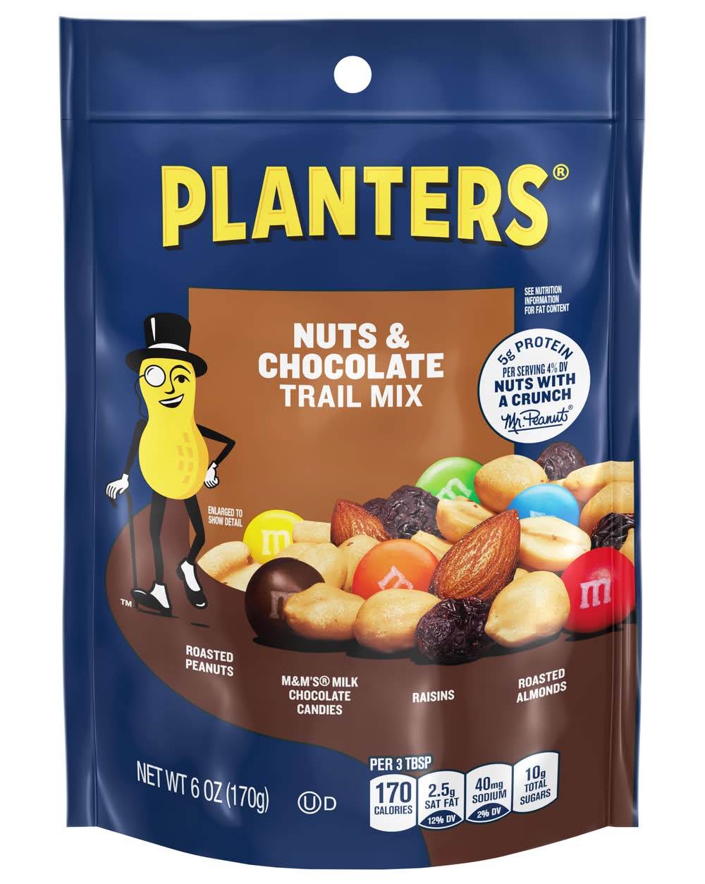 Planters Trail Mix, Nuts & Chocolate (6 oz)