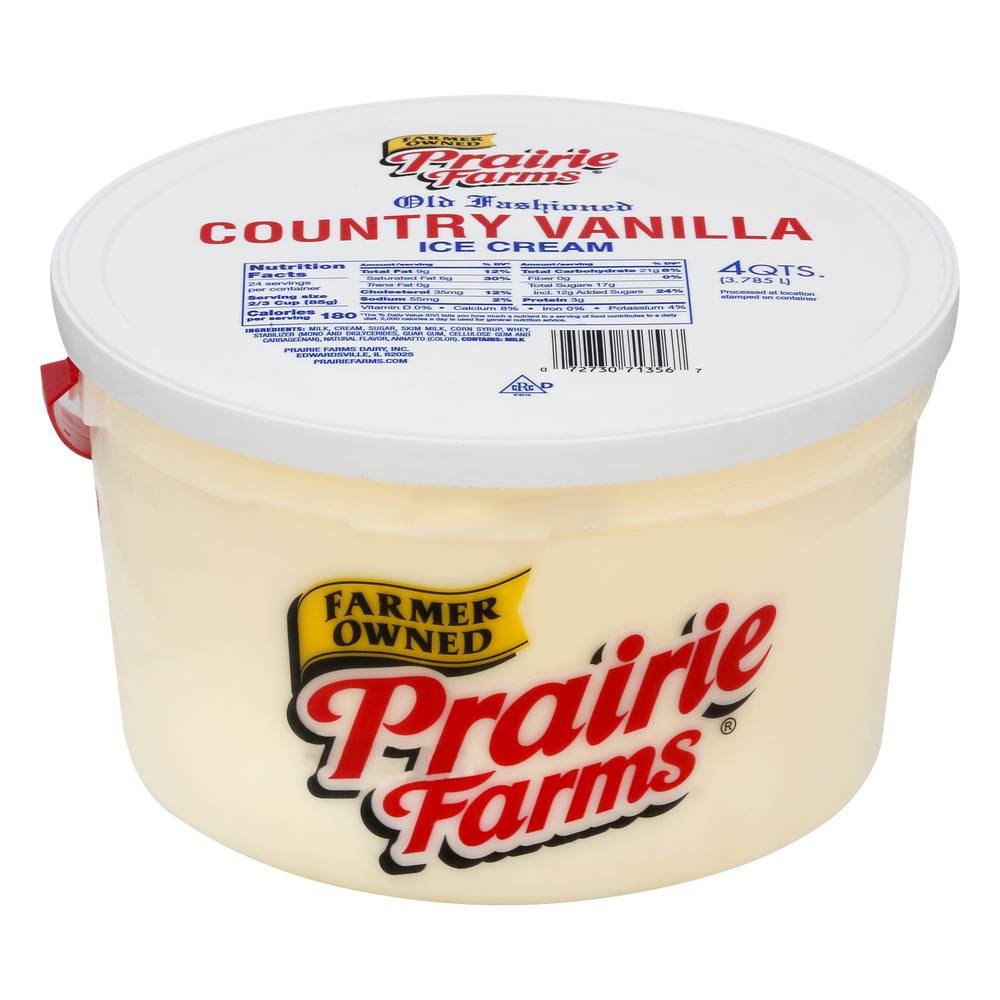 Prairie Farms Old Fashioned Country Ice Cream (vanilla)