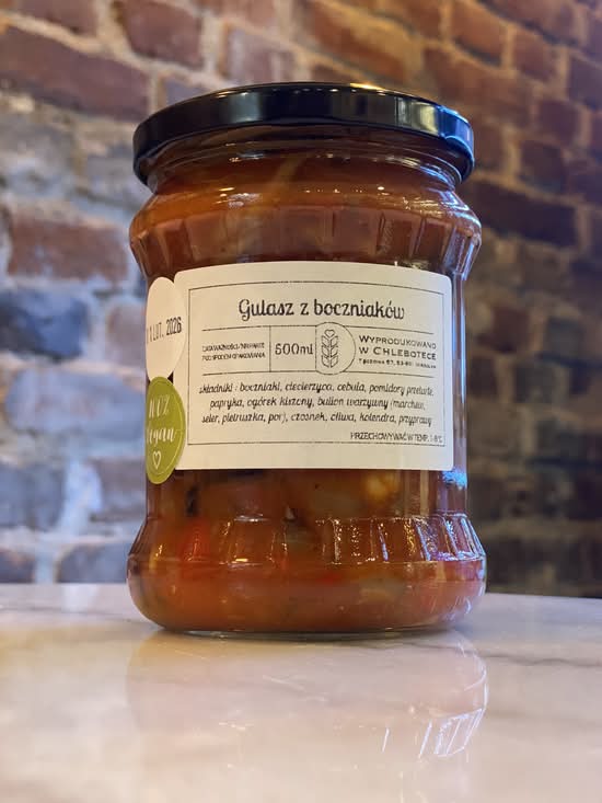 Gulasz z boczniaków Vegan