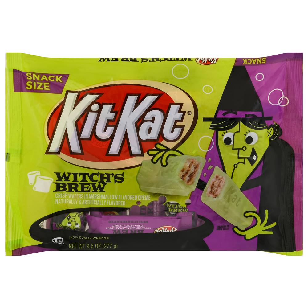 KitKat Snack Size Witch's Brew Crisp Wafers