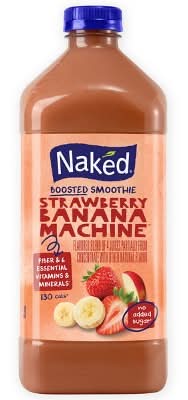 Naked 100% Smoothie Juice, Strawberry Banana (64 fl oz)