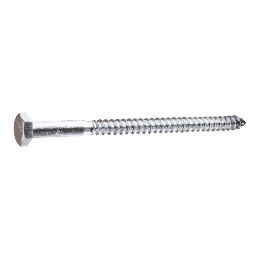 Everbilt Hex Zinc Plated Lag Screw