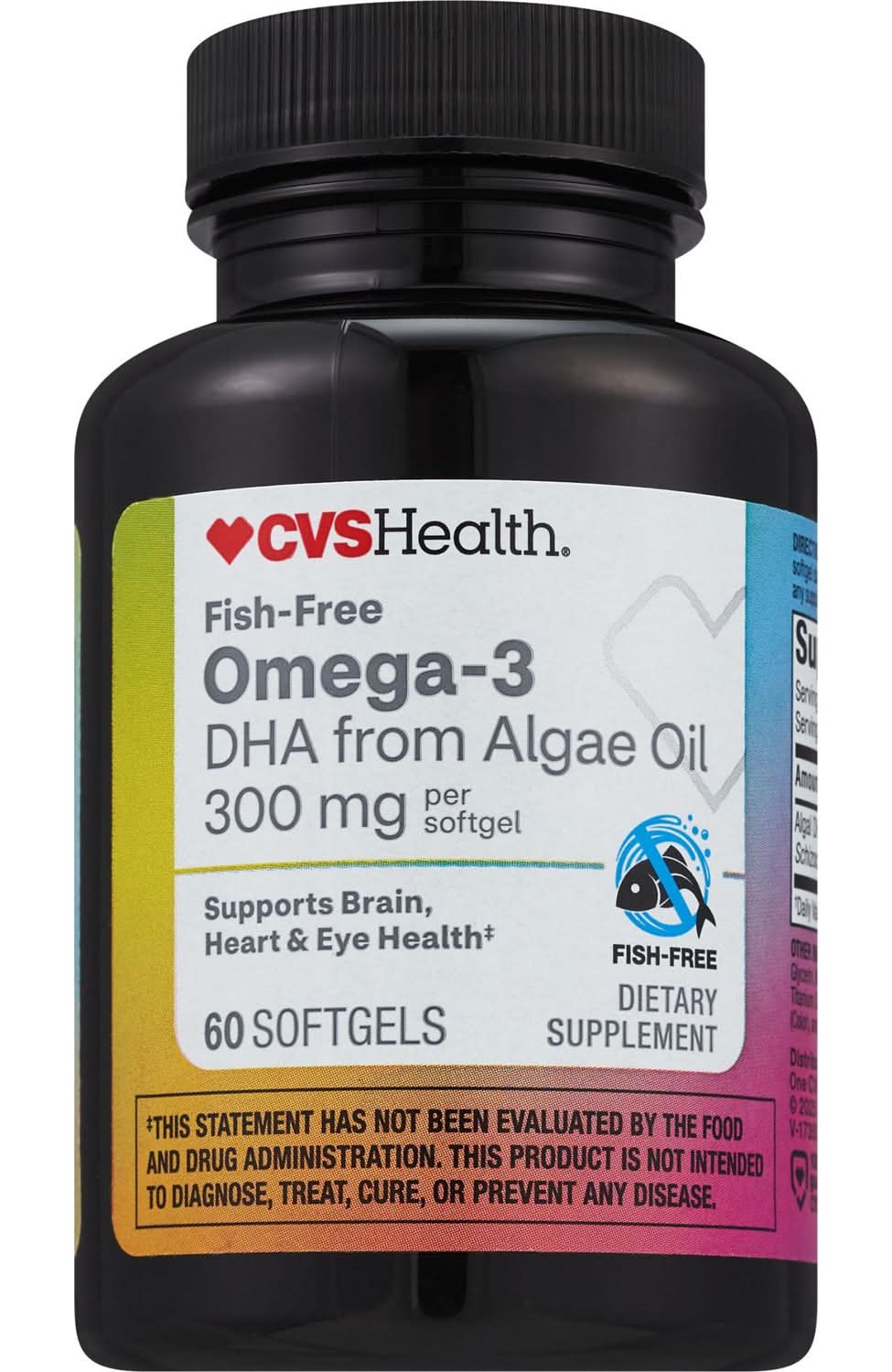 CVS Health Fish Free Omega 3 Softgels (60 ct)
