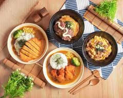 張大口日式咖喱丼飯