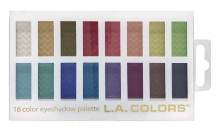 L.A. Colors® 16-Color Eyeshadow Palette - Haute