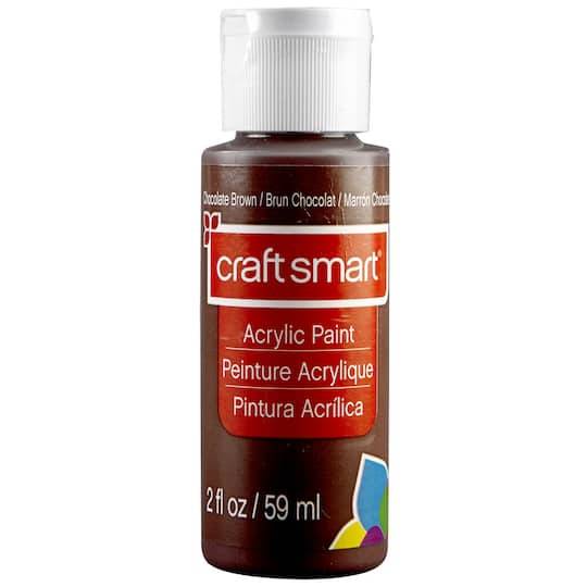 Craft Smart Acrylic Paint, Chocolate Brown (2 oz)