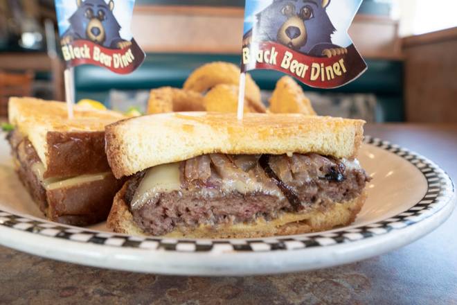 Parmesan Sourdough Cheeseburger