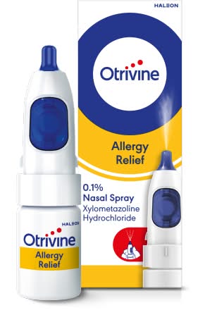 Otrivine Allergy Relief Nasal Spray (10ml)