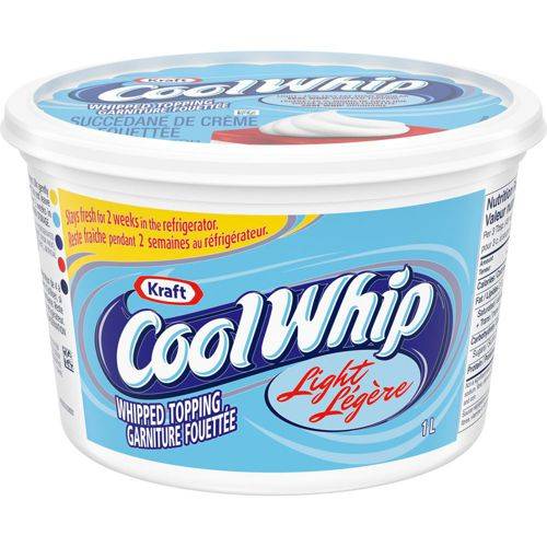 Cool whip garniture fouettée légère (1°l) - whipped light topping (1 l)