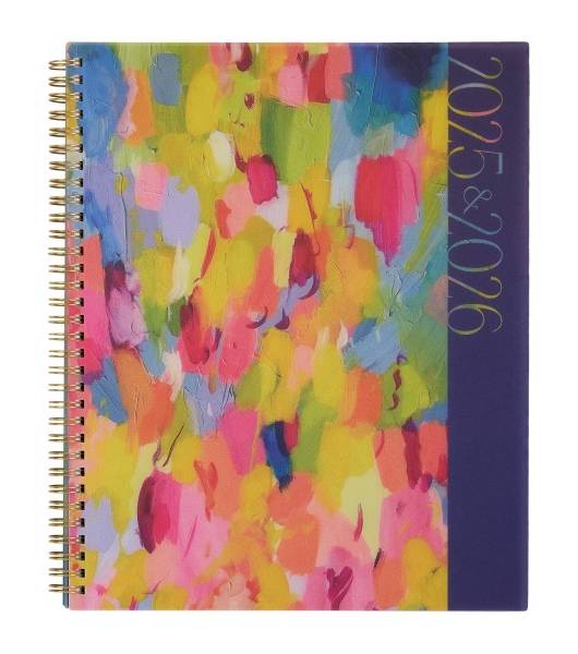 2025-2026 Organized by Happy Planner Monthly/Weekly Big Happy Planner, 8-1/2" x 11", Brushed Elegance, July 2025 To June 2026, PT0006B022