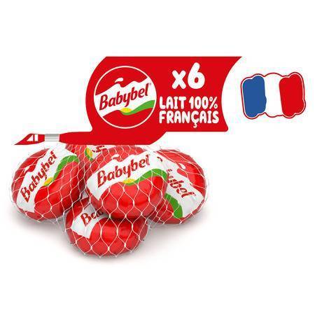 Babybel - Mini fromage au lait pasteurisé (6 unités)