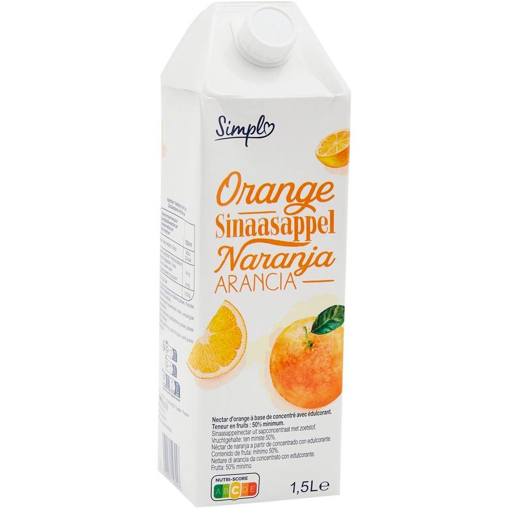 Simpl - Jus, orange (1,5L)