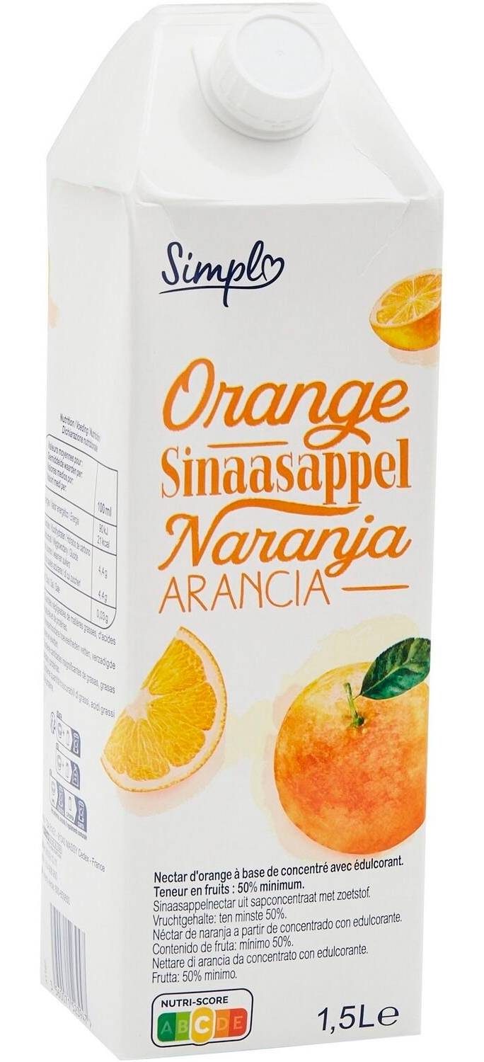 Simpl - Jus, orange (1,5L)