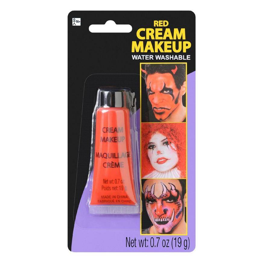 Party City Cream Makeup, Unisex, Red (0.7 oz)