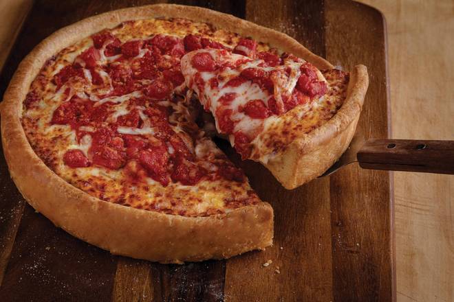 Cheese & Tomato Deep Dish (12" Large)