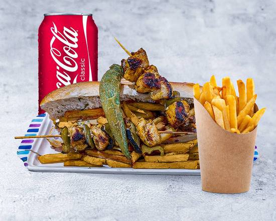 Keskroute Poulet 🥖+🍟