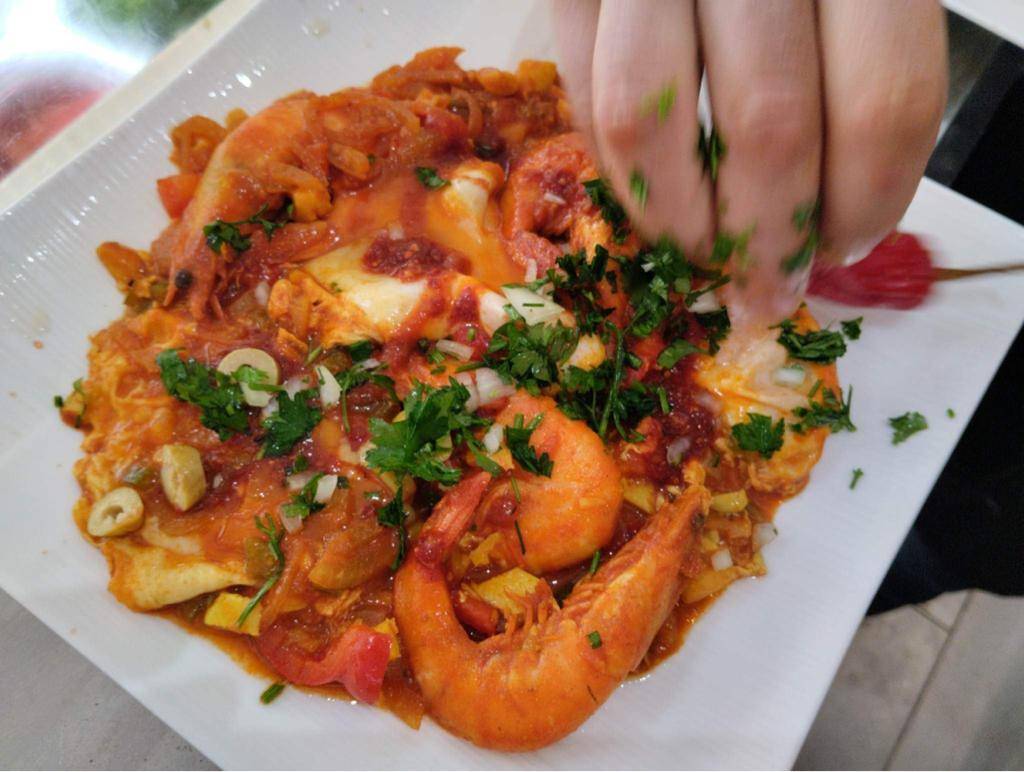 Ojja crevettes