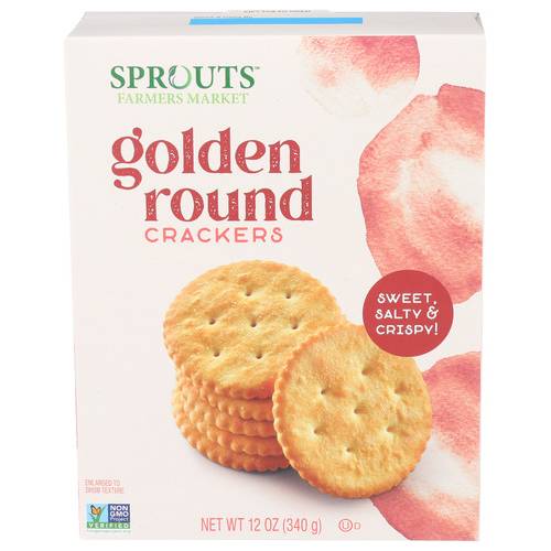 Sprouts Golden Round Crackers