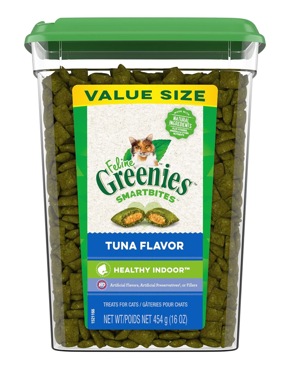 Greenies™ Feline Greenies SmartBites Indoor Care Adult Cat Treats - Natural, Tuna (Flavor: Tuna, Size: 16 Oz)