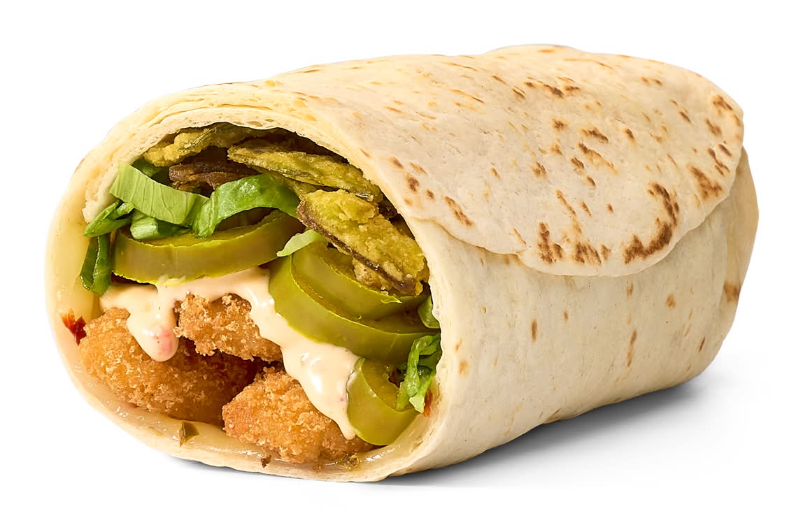 Extra Spicy Jalapeño Ranch Breaded Chicken Wrap
