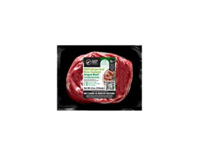 Silver Farm Angus Beef Top Sirloin Steak Grass Fed - 8 Oz