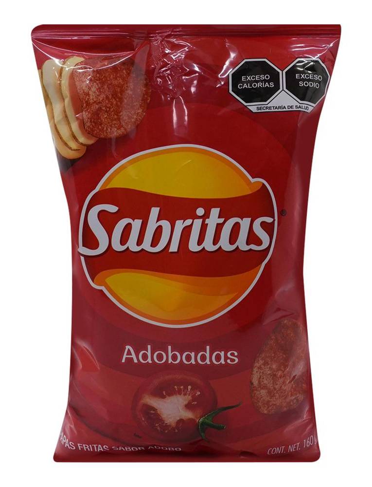 Sabritas · Papas fritas adobadas (160 g)