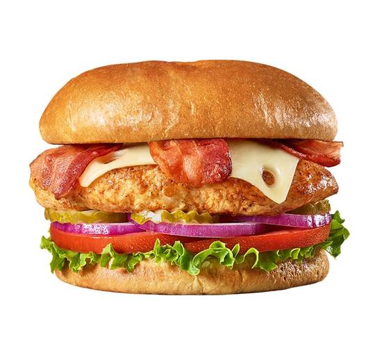 Pig 'n' Chicken Burger