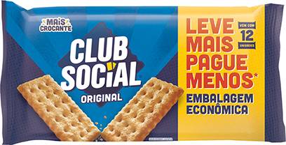 Club social biscoito salgado original (288 g)