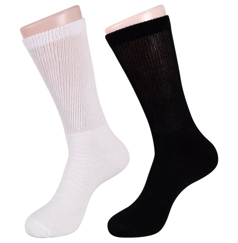 Women's Diabetic Comfort Crew Socks