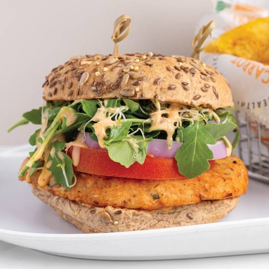 SALMON BURGER