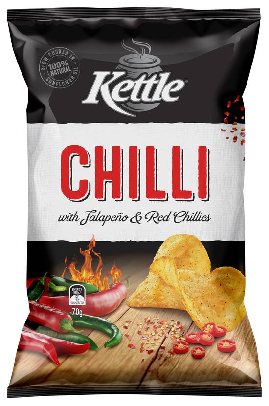 Kettle Chilli Potato Chips 70g