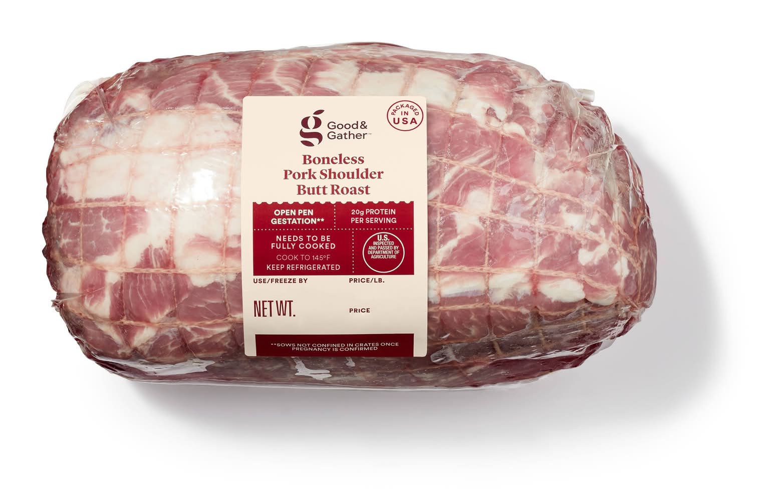Fresh Boneless Pork Shoulder Butt Roast - price per lb - Good & Gather™