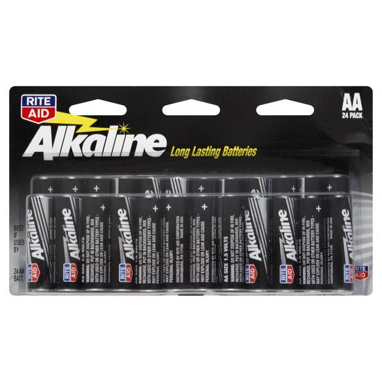Rite Aid Alkaline Long Lasting Aa Batteries