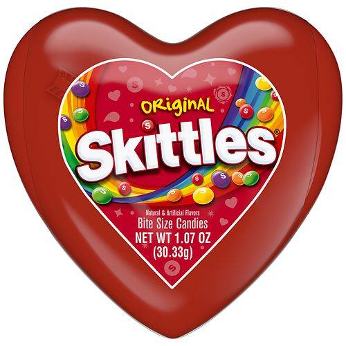 Order Skittles Original Filled Heart Valentine's Day - 1.07 oz food online from Walgreens store, Monroe on bringmethat.com