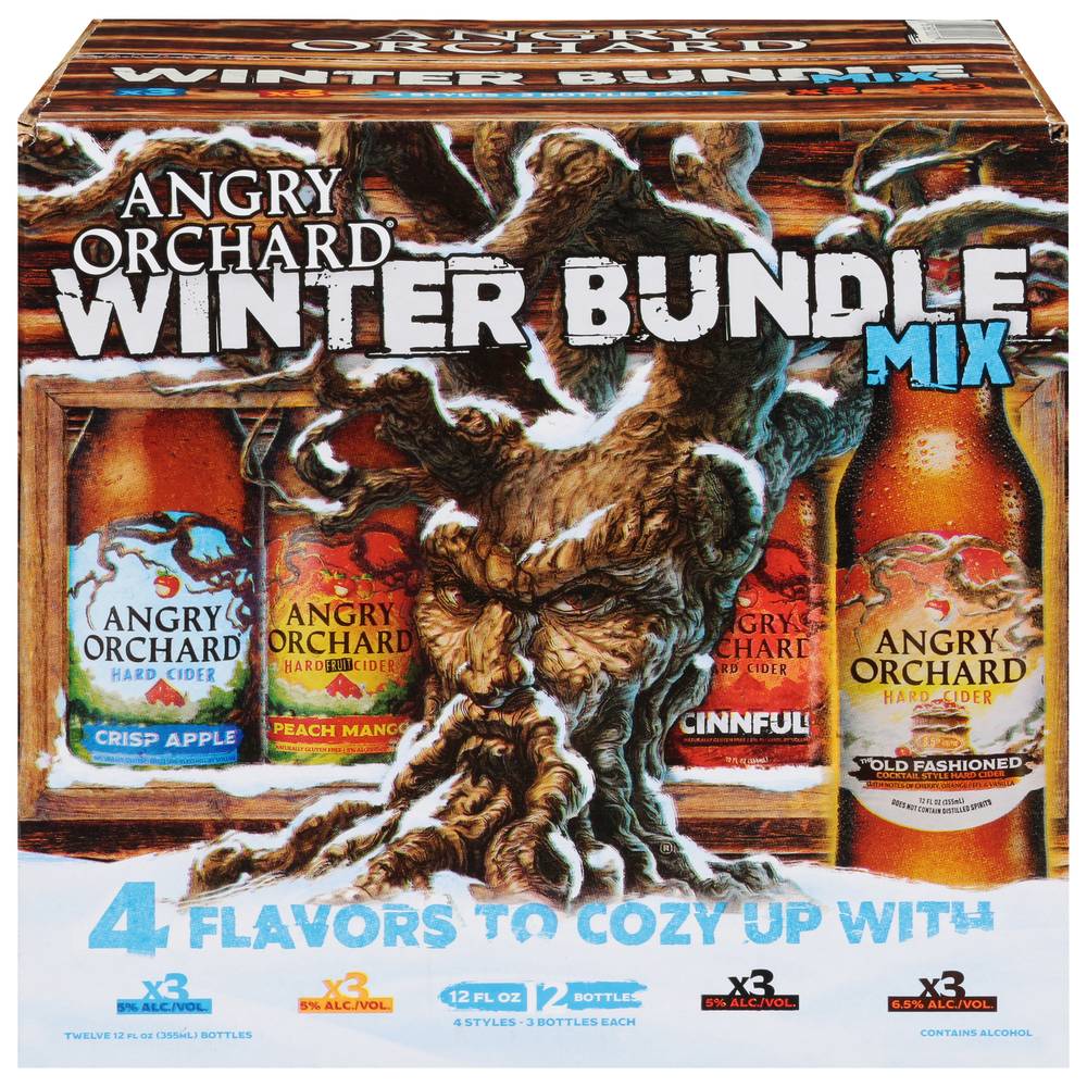 Angry Orchard Hard Cider Variety pack (12 x 12 fl oz)