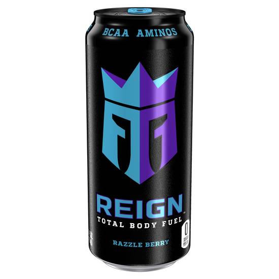 Order Reign Total Body Fuel Energy Drink Razzle Berry (16 oz) food online from Rite Aid store, Shawnee on bringmethat.com