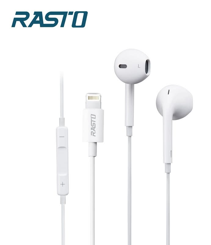 RASTO RS41 iOS蘋果專用線控耳機 <1PC個 x 1 x 1PC個>