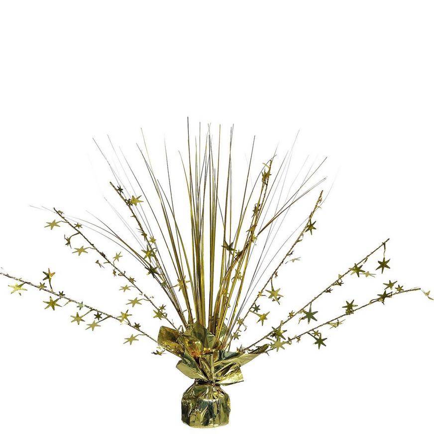 Gold Spray Centerpiece