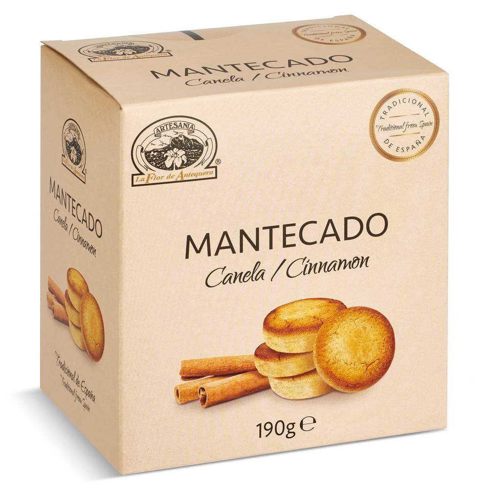 Mantecados De Canela La Flor De Antequera Caja 190 G