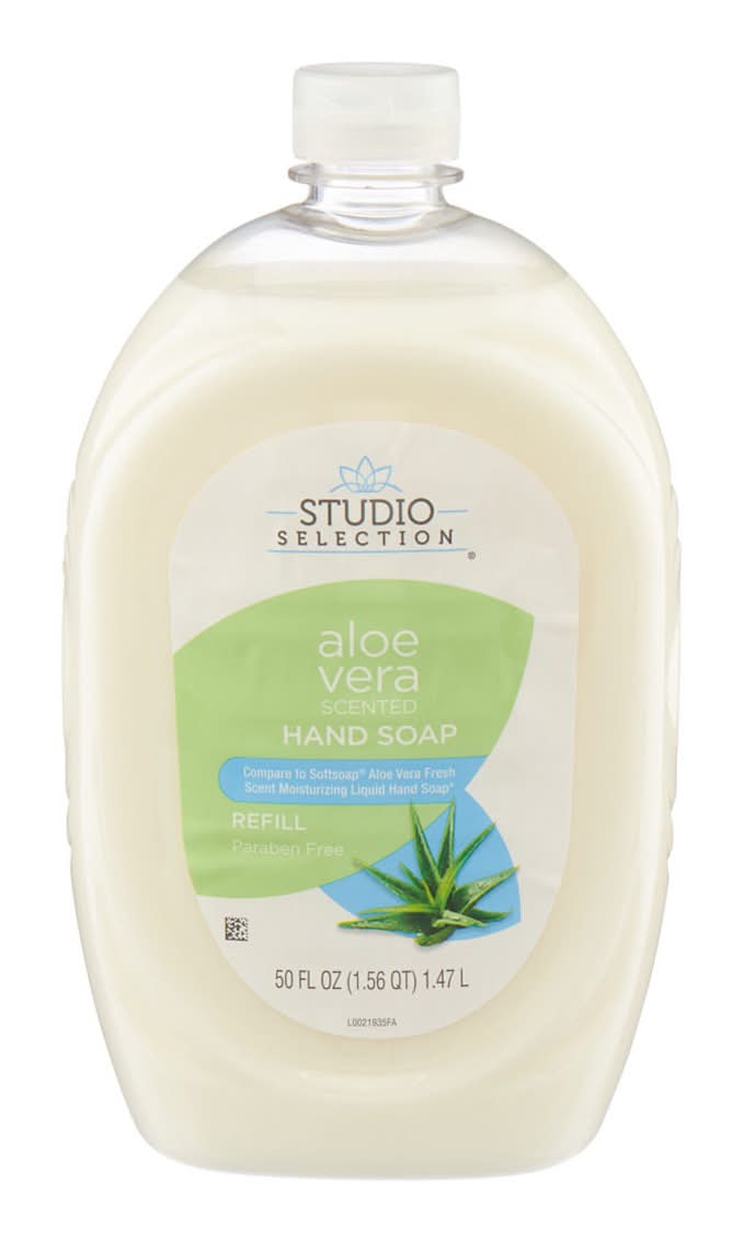 Studio Selection Liquid Hand Soap Refill, Aloe Vera (50 fl oz)
