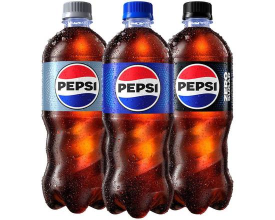 Pepsi Sodas - 20oz Bottle