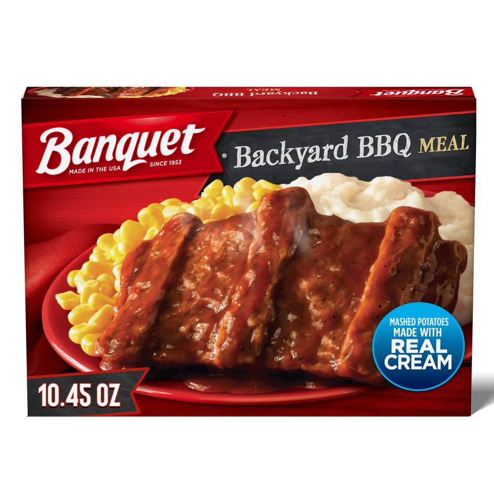 Banquet Backyard Mashed Potatoes and Real Cream Bbq Meal