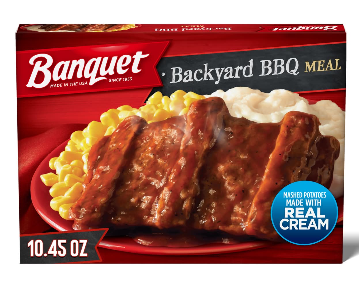 Banquet Backyard Mashed Potatoes and Real Cream Bbq Meal (0.87 oz)
