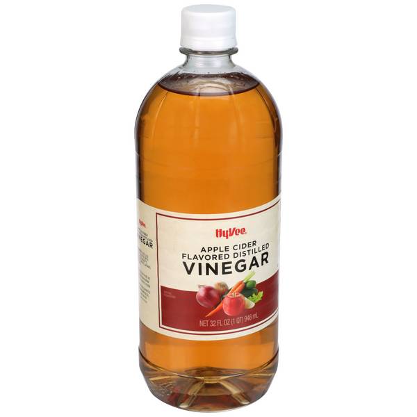 Hy-Vee Distilled Vinegar, Apple Cider (32 fl oz)