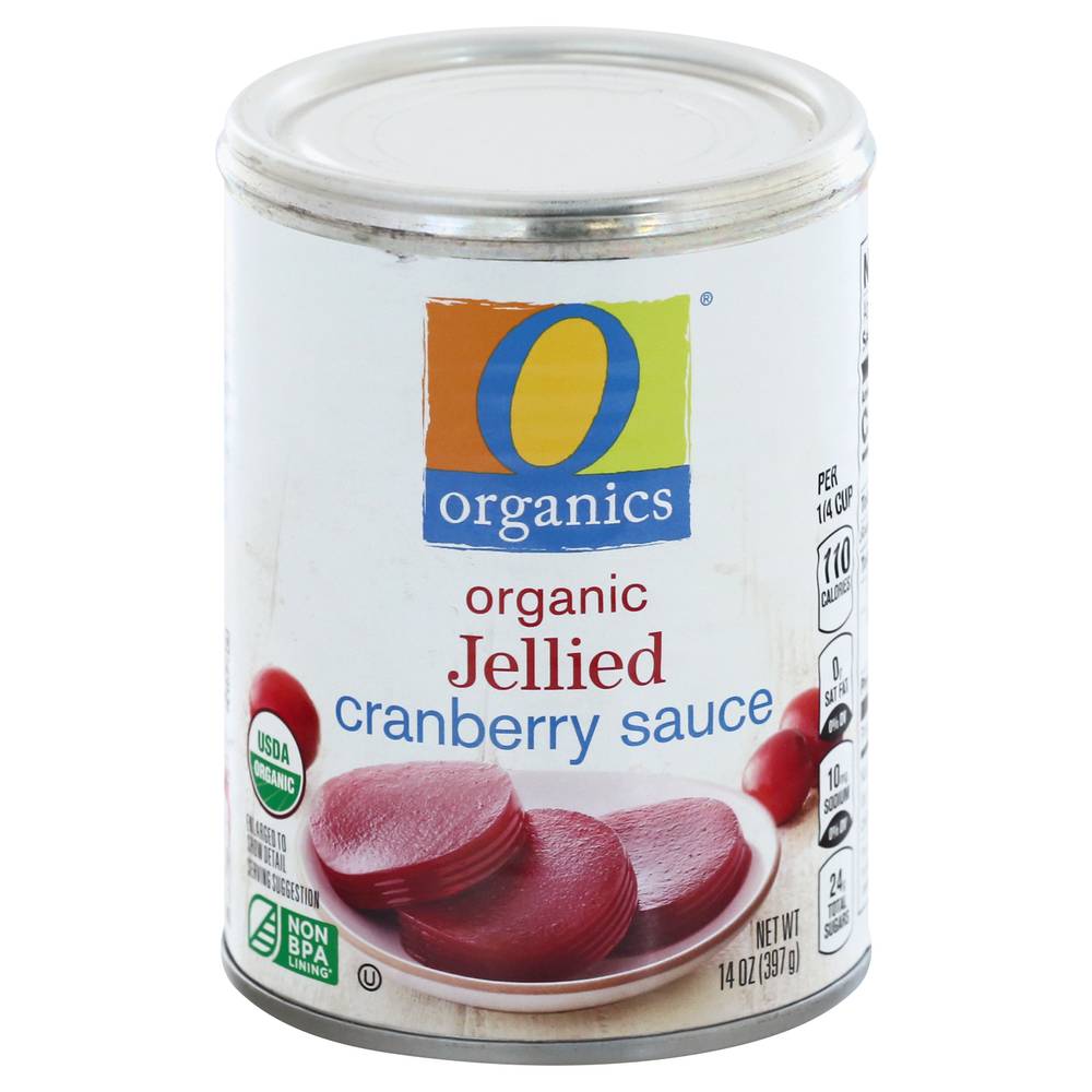 O Organics Cranberry Sauce Jellied (14 oz)