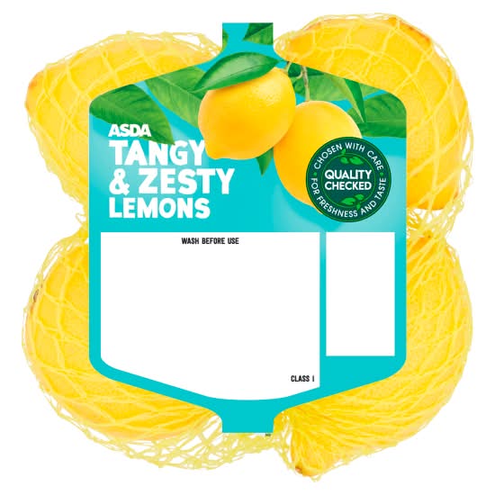 ASDA Tangy and Zesty Lemons (4 pack)