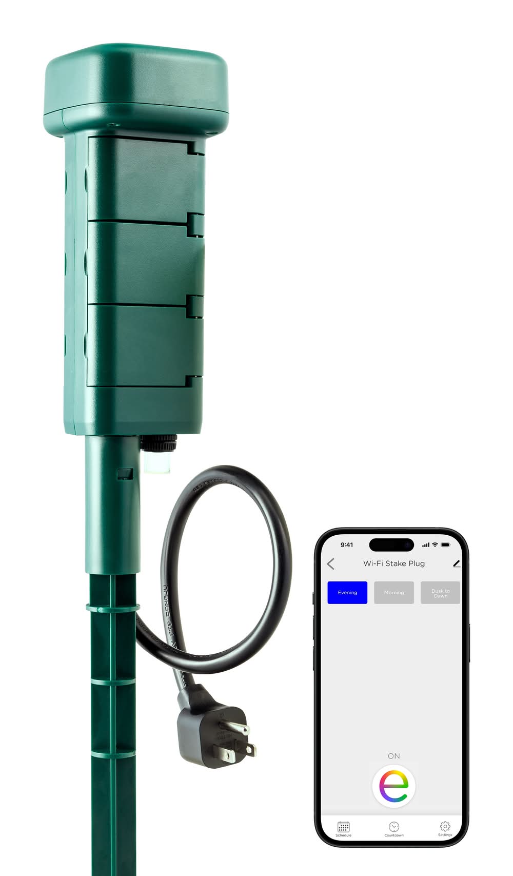 Enbrighten Yard Stake 120-Volt 6 -Outlet Outdoor Smart Plug