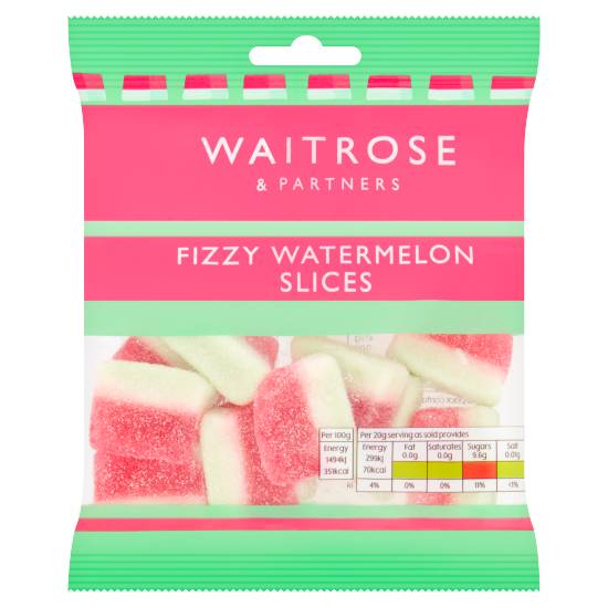 Waitrose & Partners Fizzy Watermelon Slices Jellies