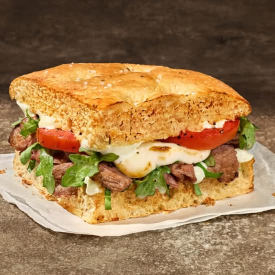 Italian Steak & Mozz Sandwich