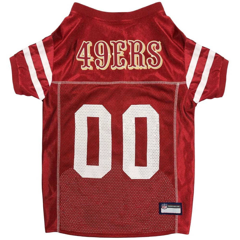 Pets First San Francisco 49ers Mesh Jersey (Size: Large)
